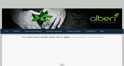 Desktop Screenshot of alberi.biz